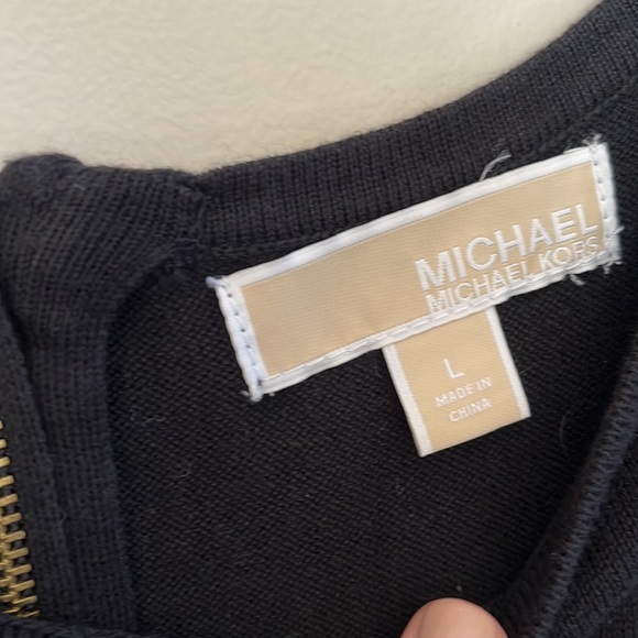 Michael Kors Striped Sweater Dress size large - Picture 4 of 12